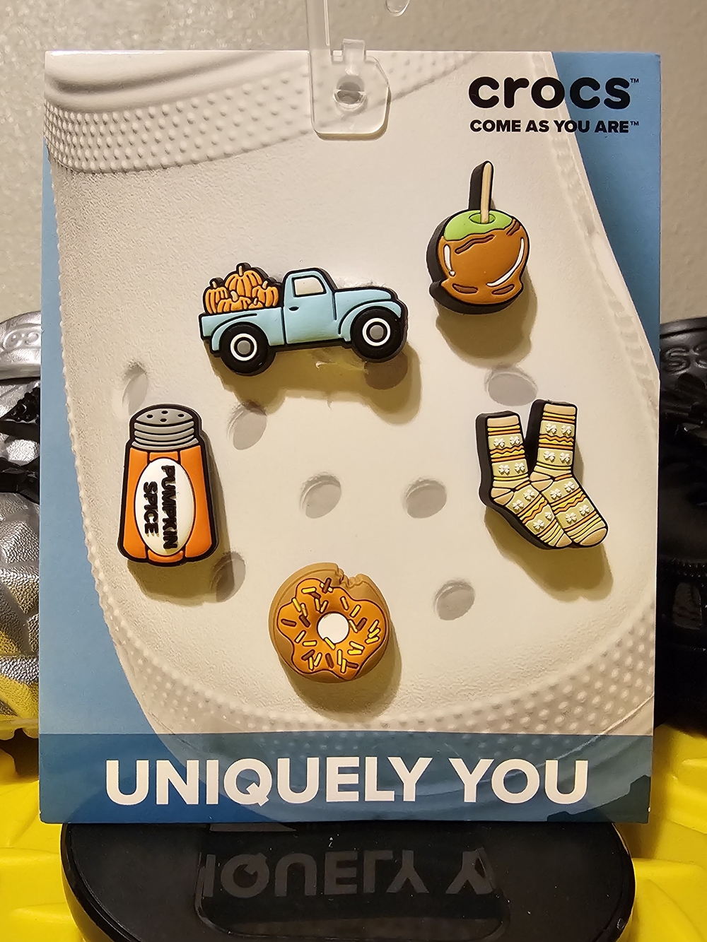 Authentic Pumpkin Spice Crocs Jibbitz